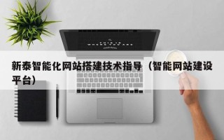 瓦房店新泰智能化网站搭建技术指导（智能网站建设平台）